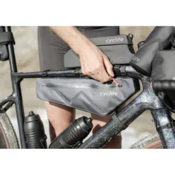 Cyclite Frame Bag / 02 Frametas - 2,8L - Lichtgrijs