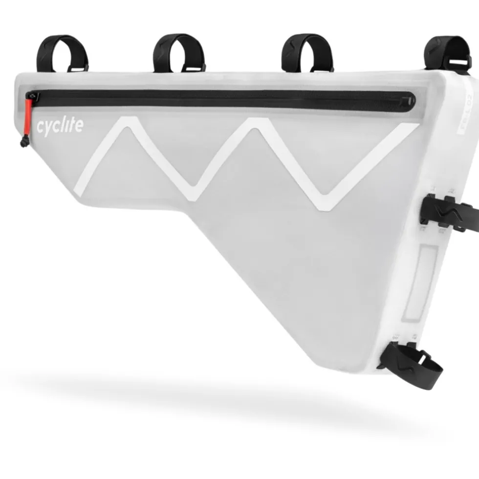 Cyclite Frame Bag Large / 02 Frametas - 3,6L - Lichtgrijs