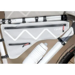 Cyclite Frame Bag Large / 02 Frametas - 3,6L - Lichtgrijs