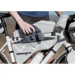 Cyclite Frame Bag Large / 02 Frametas - 3,6L - Lichtgrijs