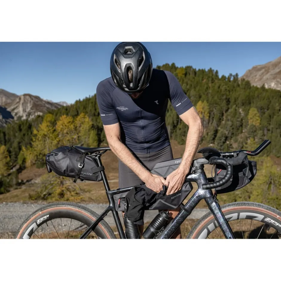 Frametassen < Cyclite Frame Bag XT / 02 Frametas - 3,2L - Zwart