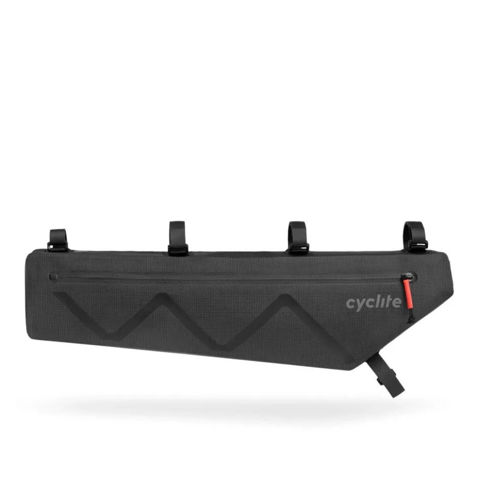 Frametassen < Cyclite Frame Bag XT / 02 Frametas - 3,2L - Zwart