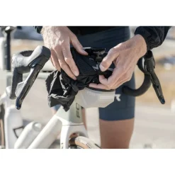 Cyclite Handle Bar Bag Nano / 01 Stuurtas - 1,3L - Lichtgrijs