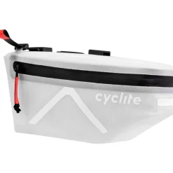 Cyclite Handle Bar Bag Nano / 01 Stuurtas - 1,3L - Lichtgrijs