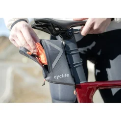 Zadeltassen < Cyclite Saddle Bag Nano / 01 Zadeltas - 0,5L - Lichtgrijs