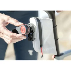Zadeltassen < Cyclite Saddle Bag Nano / 01 Zadeltas - 0,5L - Lichtgrijs