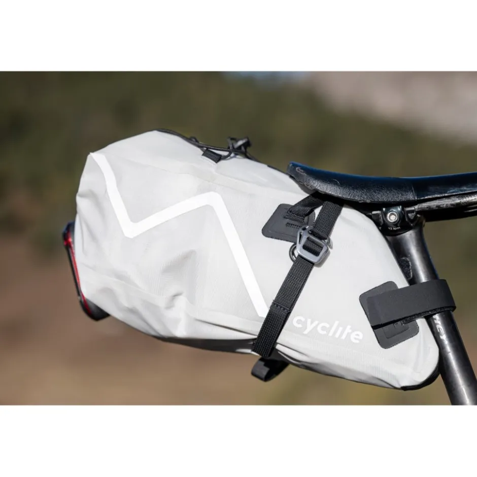 Zadeltassen < Cyclite Saddle Bag Small / 02 Zadeltas - 8L - Lichtgrijs