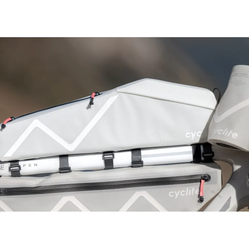 Cyclite Top Tube Bag Large / 02 Bovenbuis Tas - 2,2L - Lichtgrijs