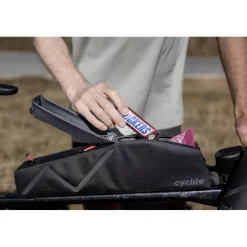 Cyclite Top Tube Bag Large / 02 Bovenbuis Tas - 2,2L - Lichtgrijs