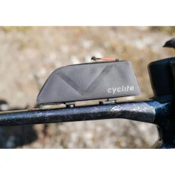 Cyclite Top Tube Bag Nano / 01 Bovenbuis Tas - 0,6L - Lichtgrijs