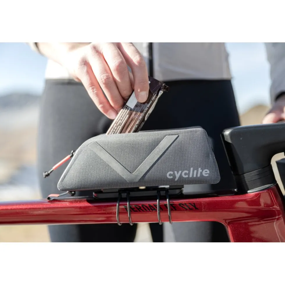 Cyclite Top Tube Bag Nano / 01 Bovenbuis Tas - 0,6L - Lichtgrijs