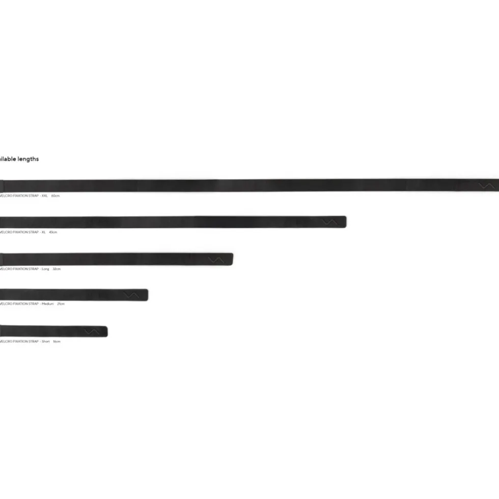 Cyclite Velcro Fixation Strap Bevestigingsriem - S / Zwart