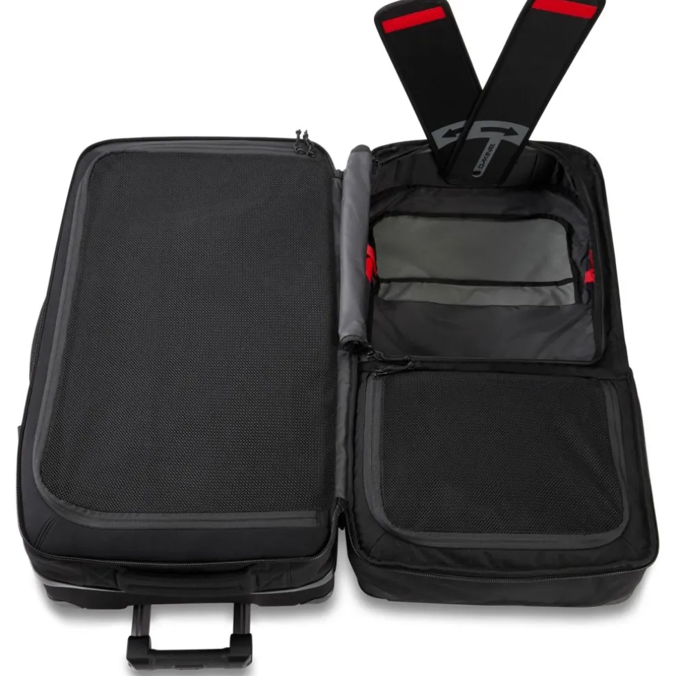 Dakine Split Roller 85L Reistas met Wielen - Zwart