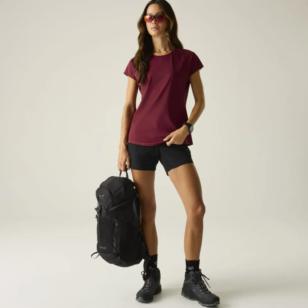 Dare 2b Corral T-Shirt Dames - ZJE Tibetan Red