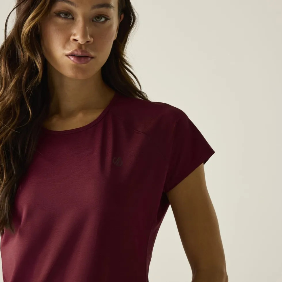 Dare 2b Corral T-Shirt Dames - ZJE Tibetan Red