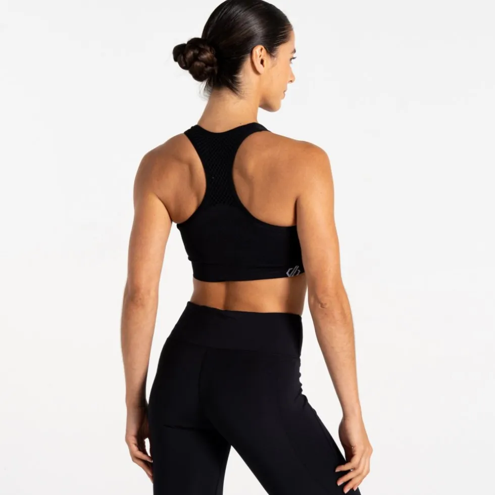 Dare 2b Don't Sweat It II Sport-BH Dames - 800 Zwart