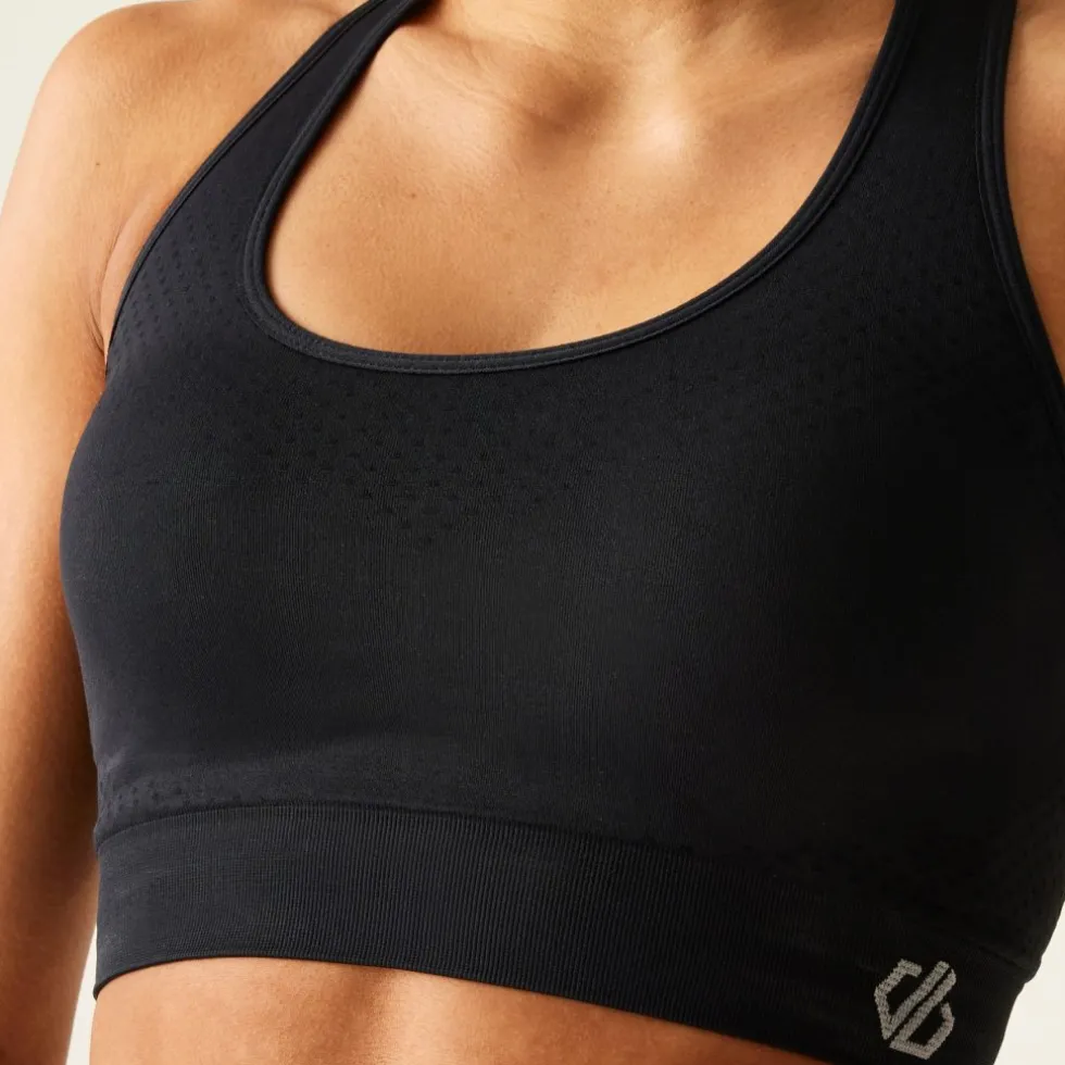 Dare 2b Don't Sweat It II Sport-BH Dames - 800 Zwart