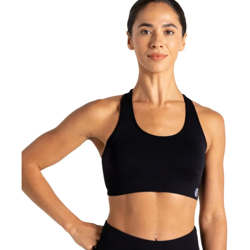 Dare 2b Don't Sweat It II Sport-BH Dames - 800 Zwart
