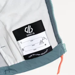 Dare 2b Explore Softshelljas Kinderen - F7A Grey / Aquifer