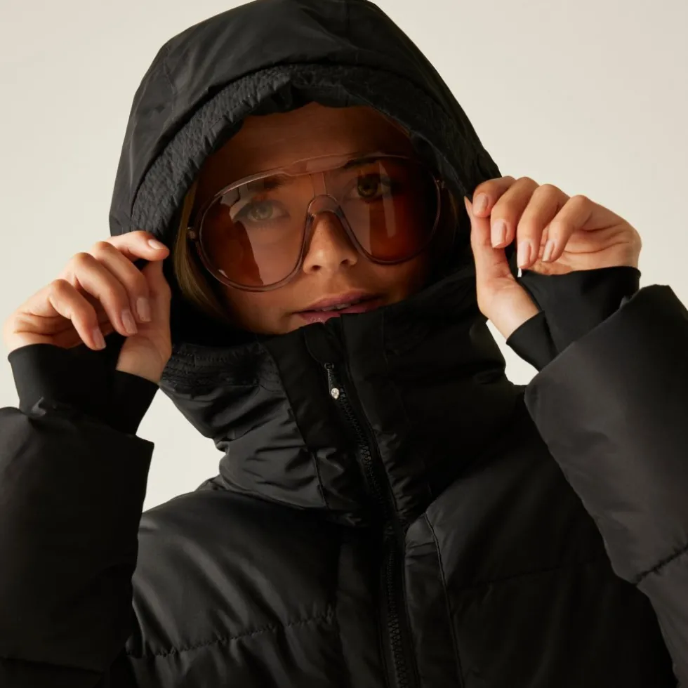 Dare 2b Milieu Gewatteerde Jas Dames - 800 Zwart