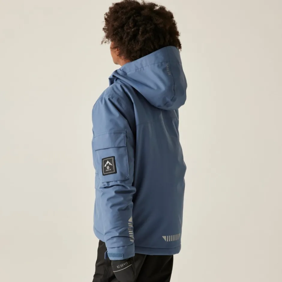 Jacks < Dare 2b Shredder Skijas Kinderen - ZM2 Blue Indigo