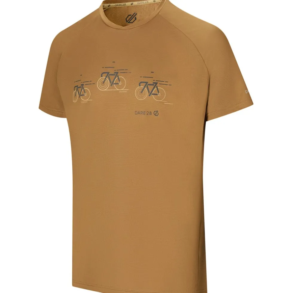 Dare 2b Tech II T-Shirt Heren - ZJ2 Dark Cumin