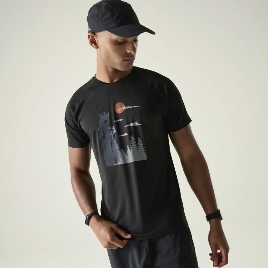 T-Shirts & Tops < Dare 2b Tech II T-hirt Heren - 826 Back/Back