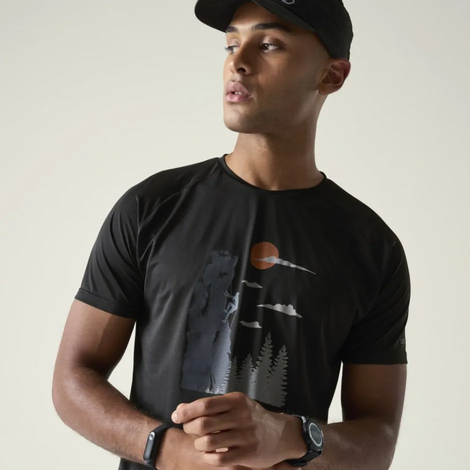 T-Shirts & Tops < Dare 2b Tech II T-hirt Heren - 826 Back/Back