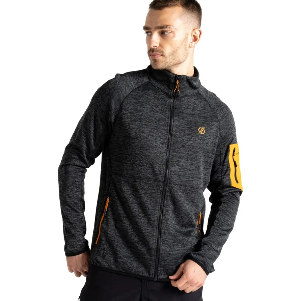 Dare 2b Torrek Fleece Jas Heren - D6M Black / Desert Sun