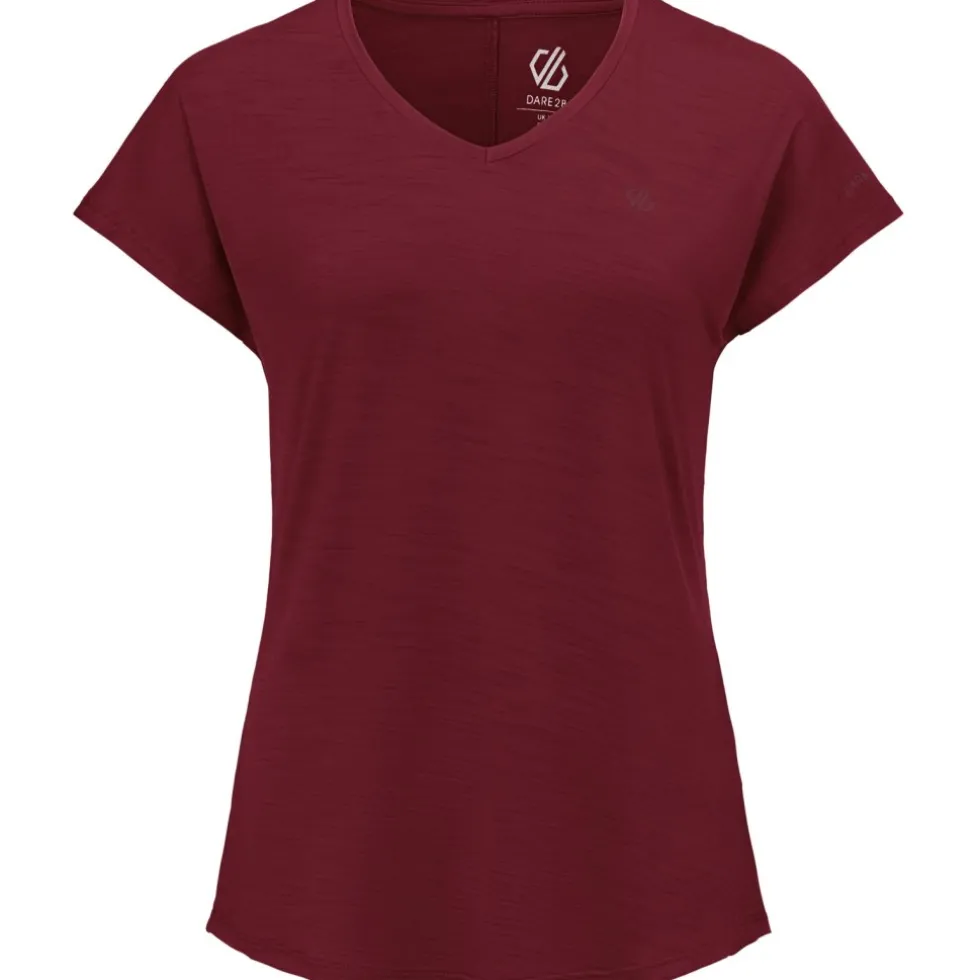 Dare 2b Vigilant T-Shirt Dames - ZJE Tibetan Red