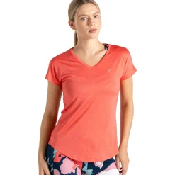 Dare 2b Vigilant T-Shirt Dames - 9JA Peach Bloom