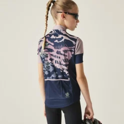 Dare 2b Dynamite Shirt kinderen - YZR Nvy Graffiti