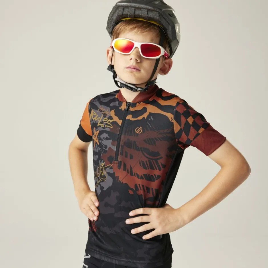 Shirts Kinderen < Dare 2b Dynamite Shirt kinderen - Z0F Blk Graffiti