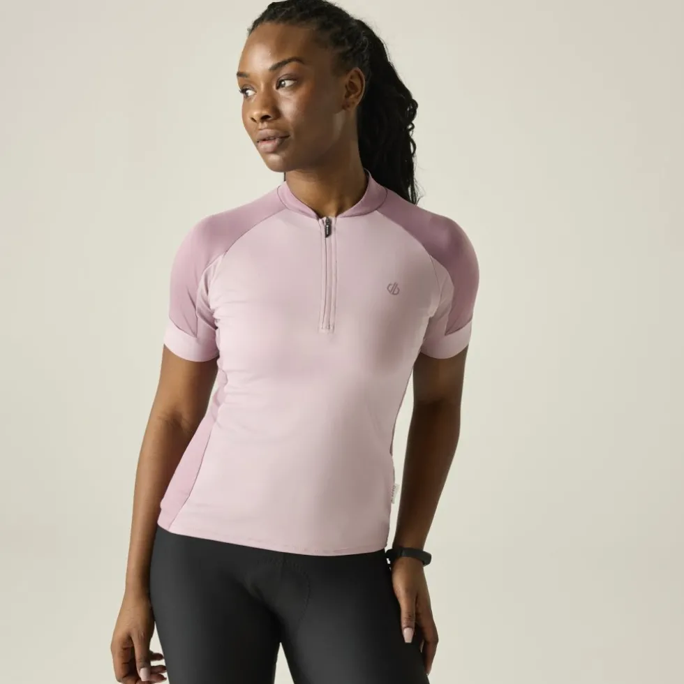 Dare 2b Flutter Fietstrui Dames - ZY0 Mauve/Orchd