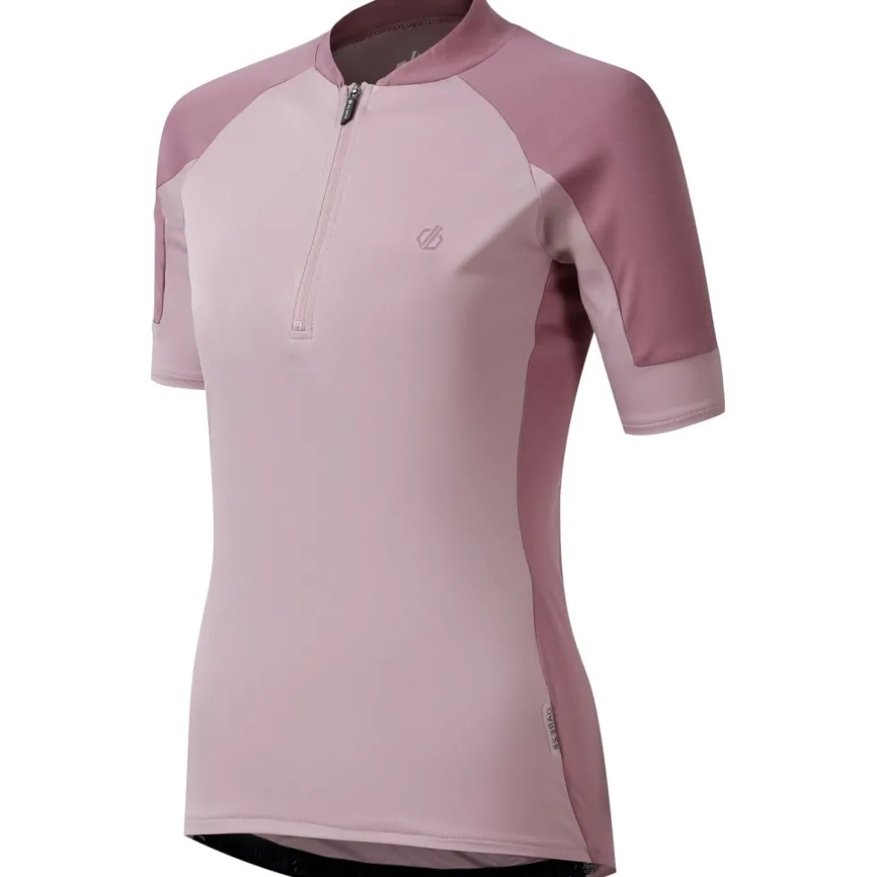 Dare 2b Flutter Fietstrui Dames - ZY0 Mauve/Orchd