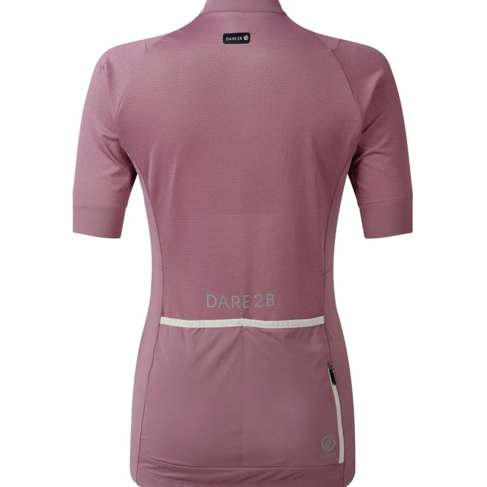 Dare 2b Lightning Fietsjersey dames - ZIA Dusky Orchid