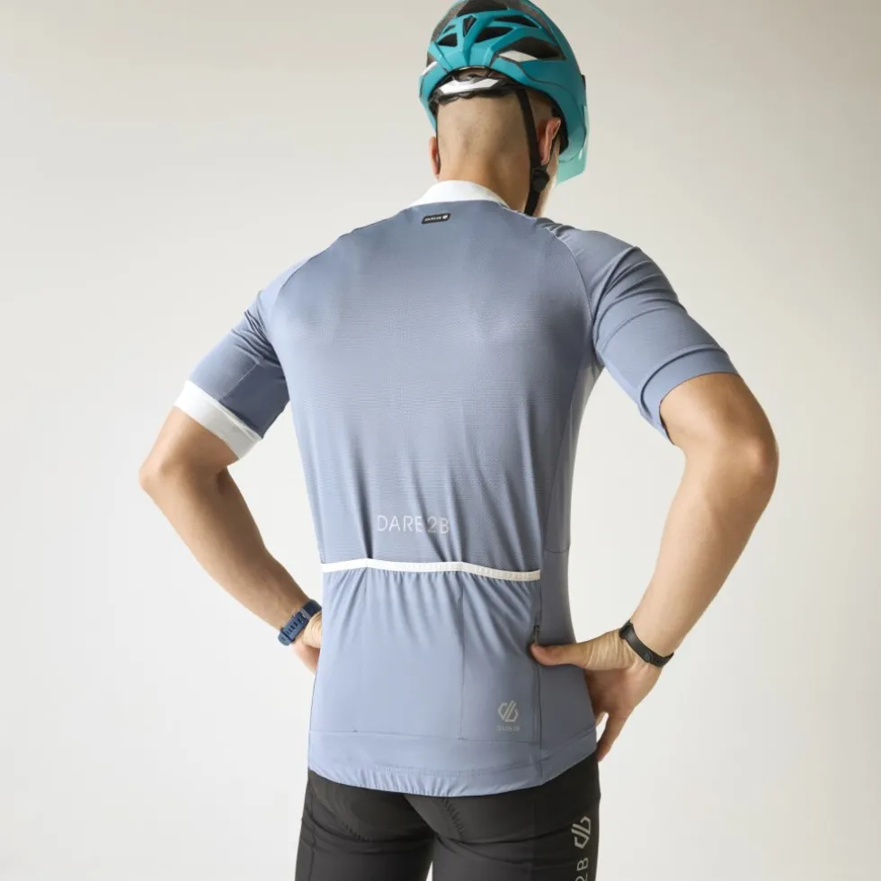 Dare 2b Lightning Korte mouwen shirt heren - ZZW Merc/Icebrg