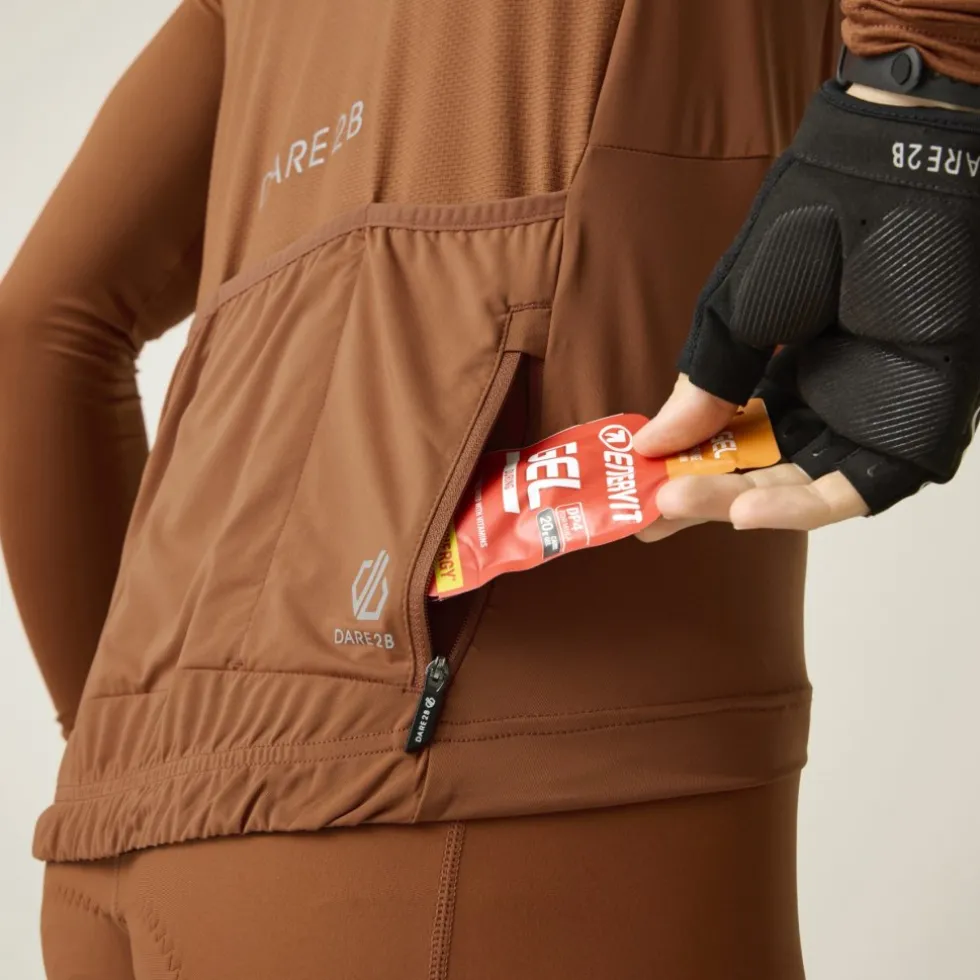 Dare 2b Lightning Langmouwen shirt voor heren - ZSY ArabianSpice