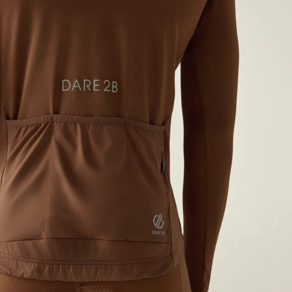 Dare 2b Lightning Langmouwen shirt voor heren - ZSY ArabianSpice