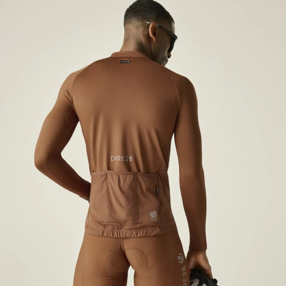 Dare 2b Lightning Langmouwen shirt voor heren - ZSY ArabianSpice