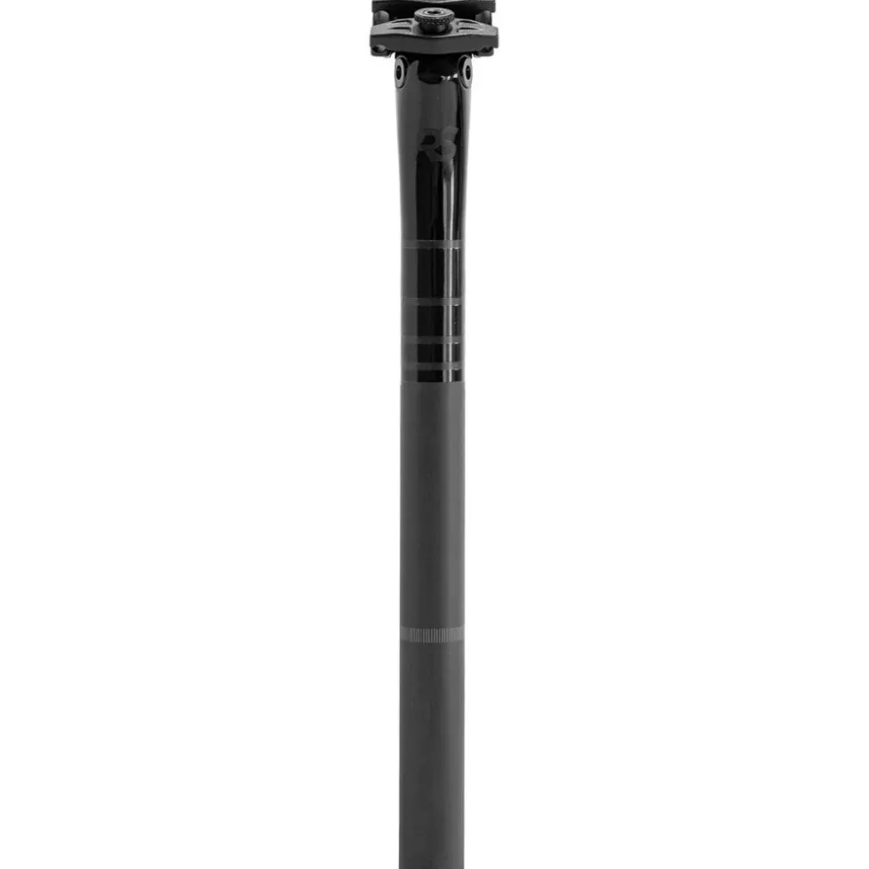 Deda RS Carbon Zadelpen - 0mm Setback - polish on black (POB)