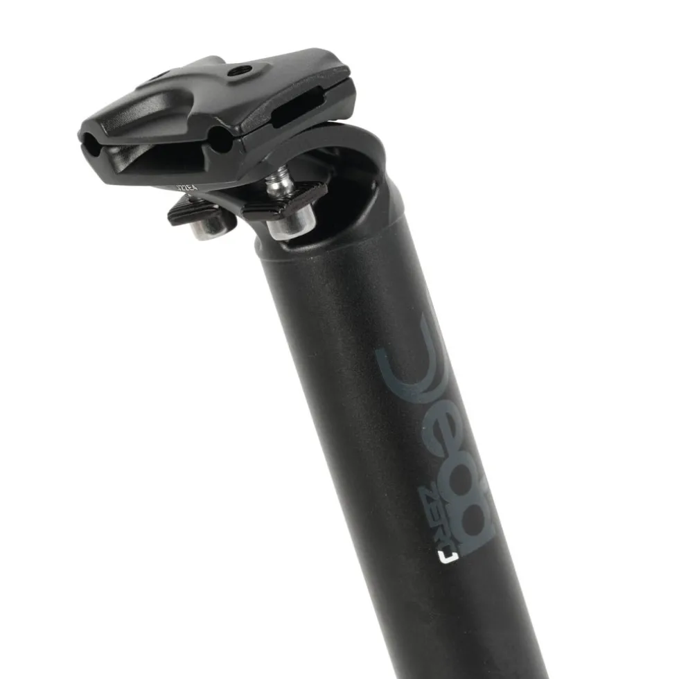 Deda RS Zero Zadelpen - 18mm Setback - 31.6mm - black on black (BOB)
