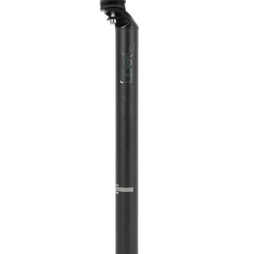 Deda RS Zero Zadelpen - 18mm Setback - 31.6mm - black on black (BOB)