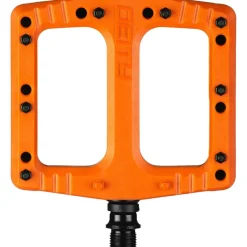 Platformpedalen < Deity Components Deftrap Platformpedalen - oranje
