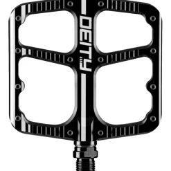 Deity Components Flat Trak Pedalen - zwart