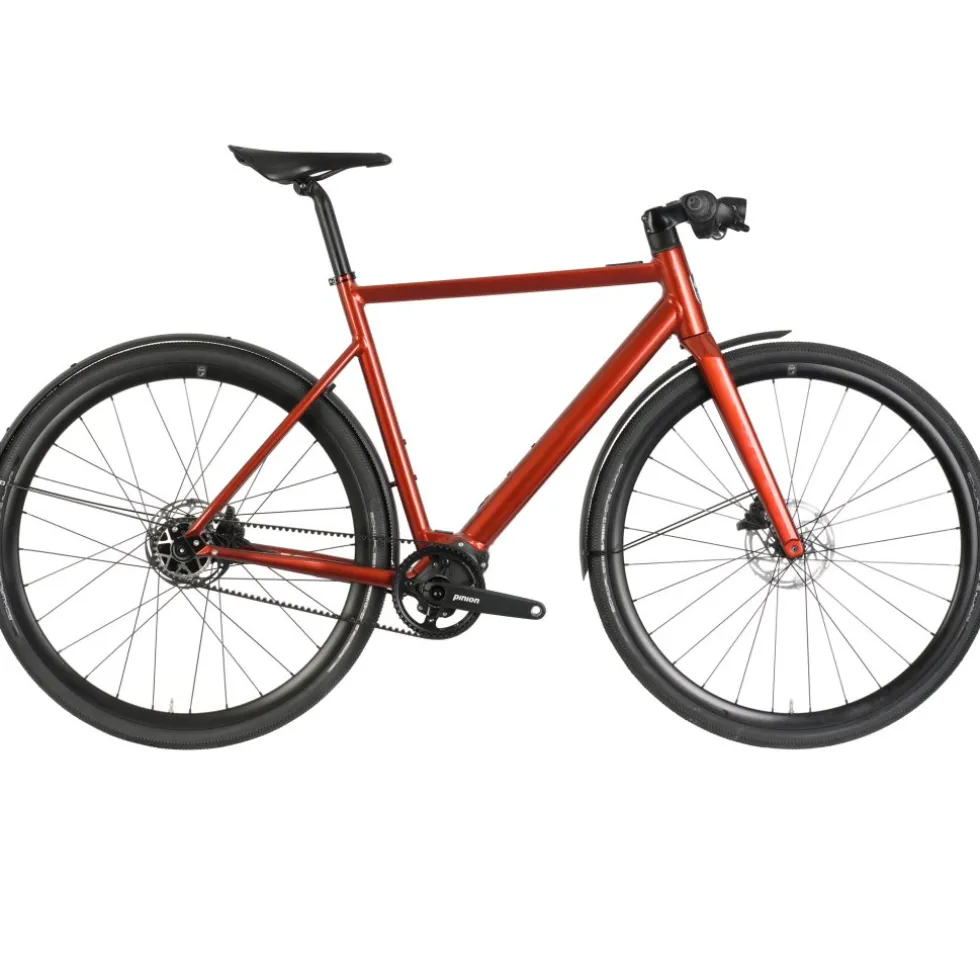 Desiknio DOPAMINE X20 - 1.9 Pinion - City E-Bike - 2025 - Carbon vork - Granada Red