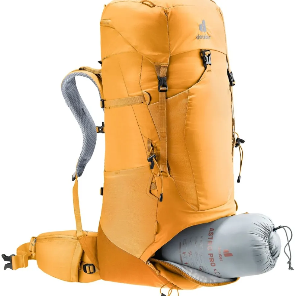 Deuter Aircontact Lite 50+10 Trekkingrugzak - amber-maple