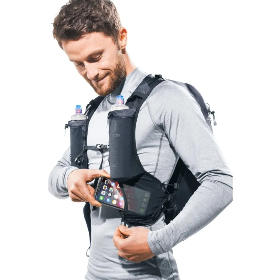 Rugzakken & Drinksystemen < Deuter Ascender 7 Trailrugzak - black