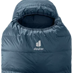 Deuter Astro 500 EL -2C/28F Donzen Slaapzak - de Rits Links - marine-ink