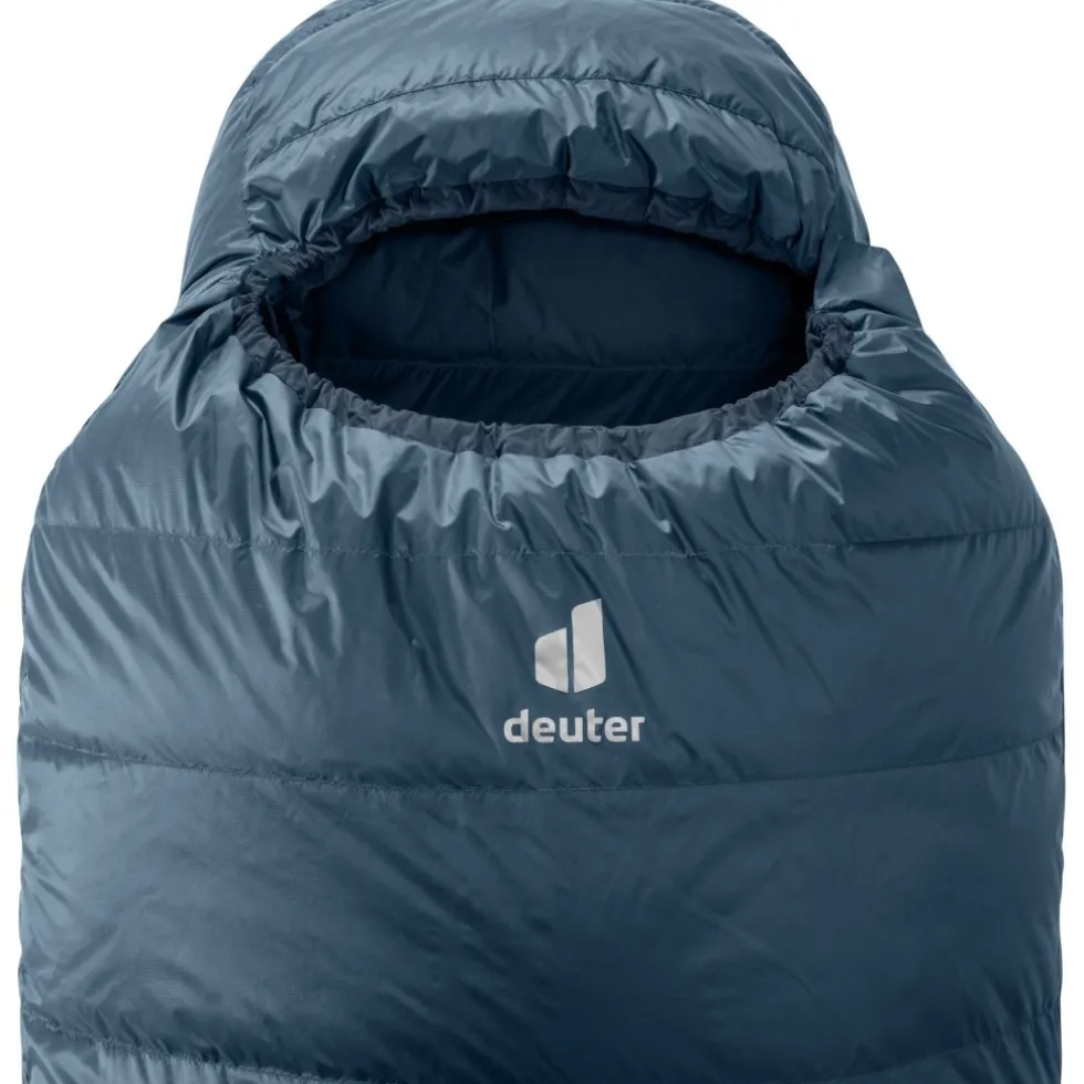 Deuter Astro 500 EL -2C/28F Donzen Slaapzak - de Rits Links - marine-ink